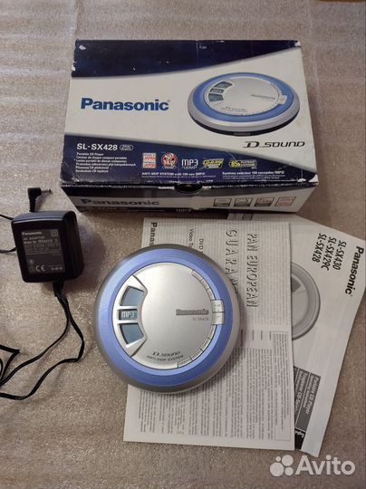 Cd плеер panasonic sl-sx428