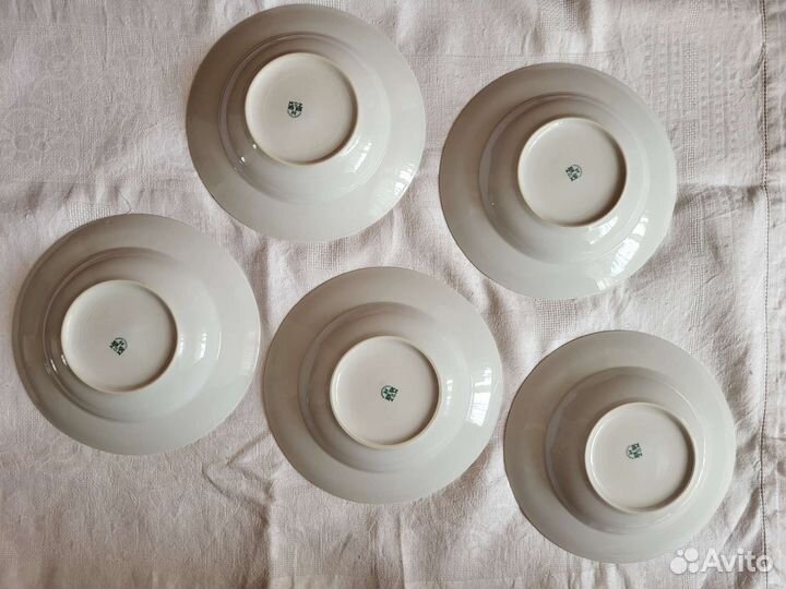 Тарелки фарфоровые MZ Чехословакия ретро