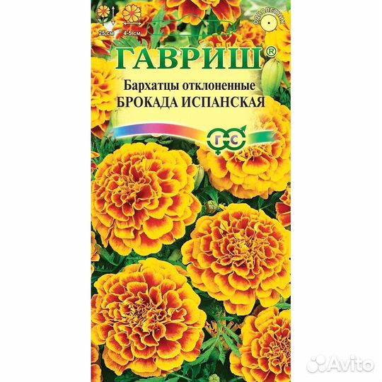 Бархатцы Брокада Испанская отклоненные