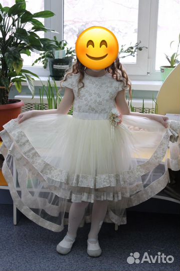 Платье нарядное 116-122