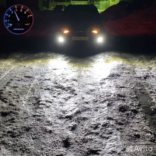 LED птф 70W Гранта, Калина, Ларгус, Датсун