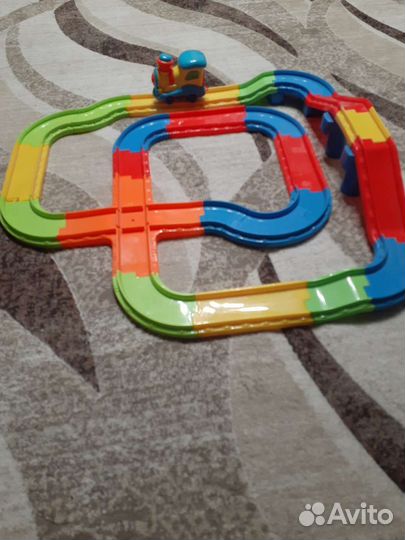 Паровозик музыкальный с подсветкой