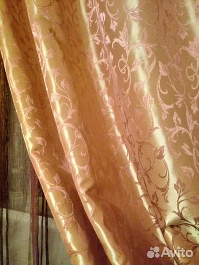 Комплект шторы и тюль бу