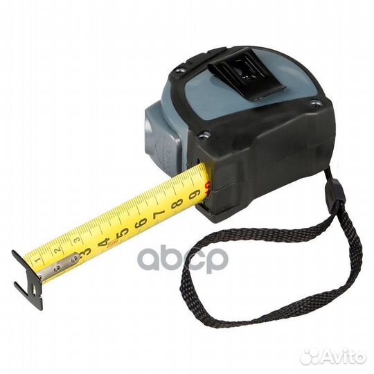 Рулетка в прорезиненном корпусе с фиксатором 5м х