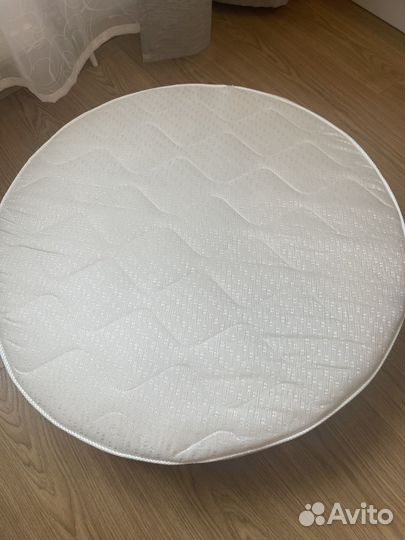 Матрас на круглую кроватку 70*10