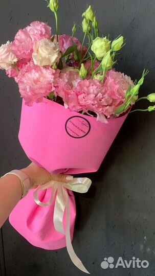 Эустома букет