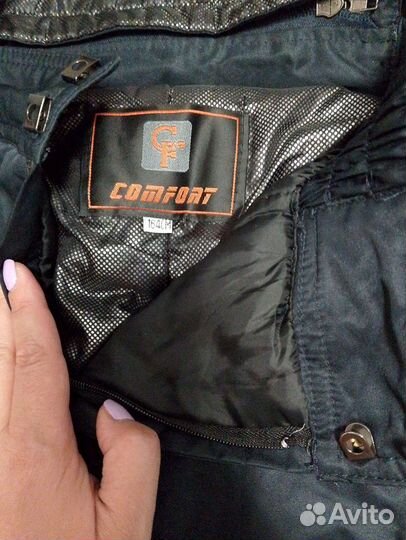 Полукомбинезон зимний для девочки