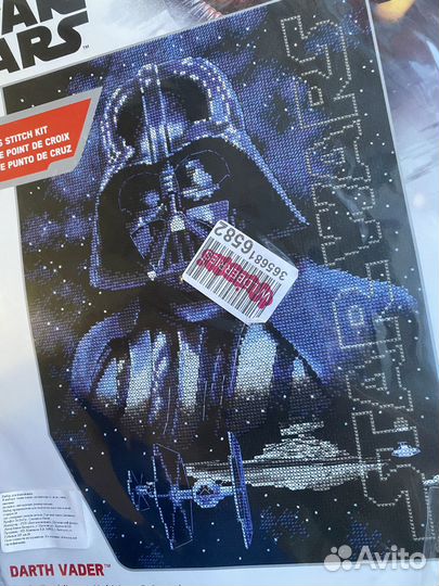 Набор для вышивания Darth Vader, dimensions