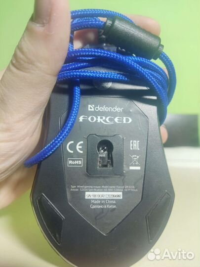 Игровая мышь Defender Forced