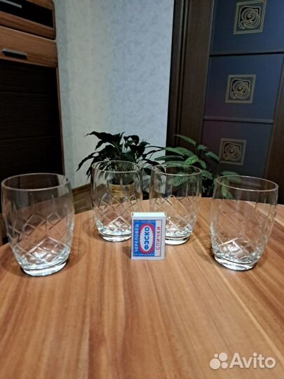Хрустальные стопки, рюмки, стаканы СССР