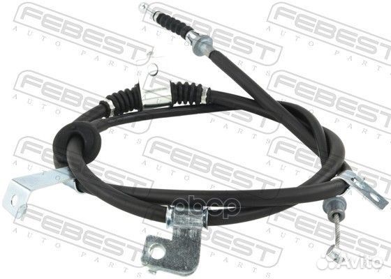 Трос стояночного тормоза лев 04100gflh Febest