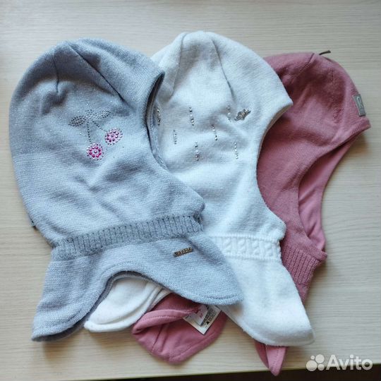 Шапка шлем для девочки