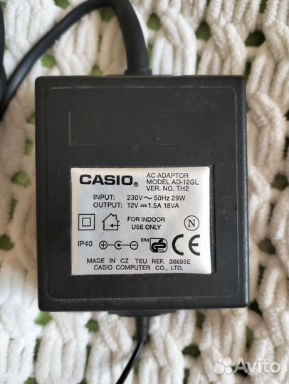 Сетевой адаптер Casio AD-12GL