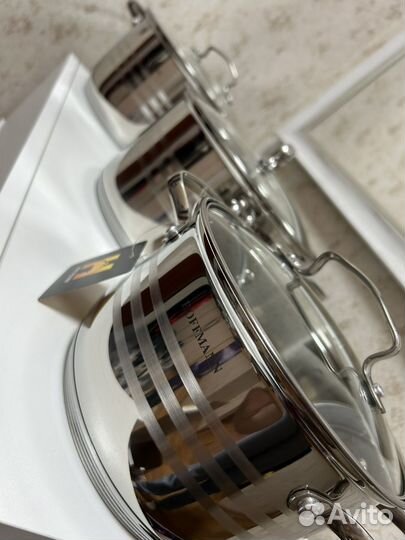 Набор кастрюль новый