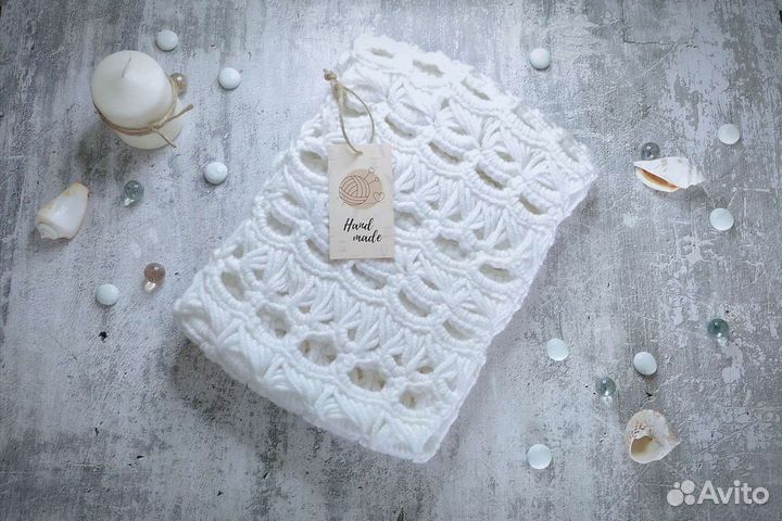 Шарф (снуд) ручной работы