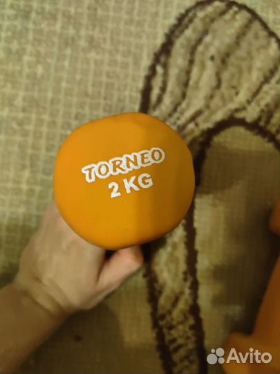 Гантели 2 кг