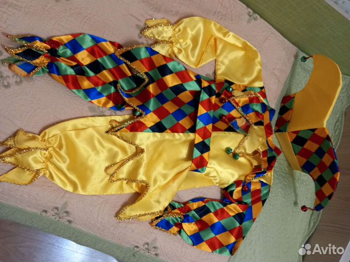 Прокат Костюм петрушки, шута