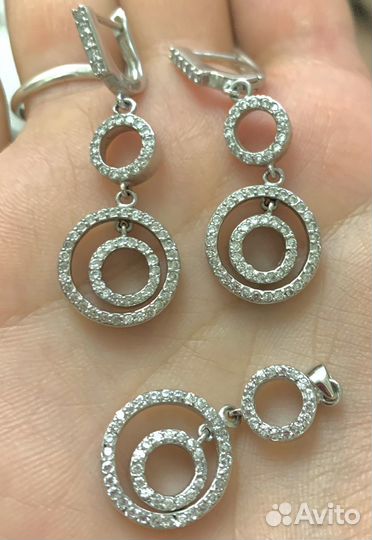 Серебрянный комплект