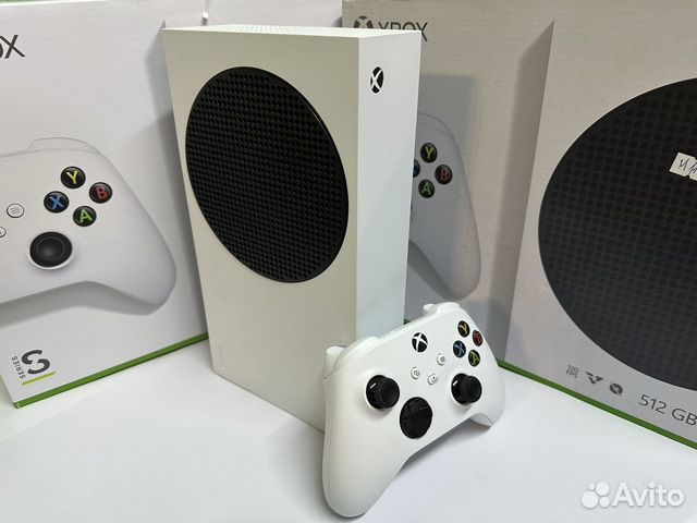 Новый, Xbox Series S 512gb, с пломбами (Европа)