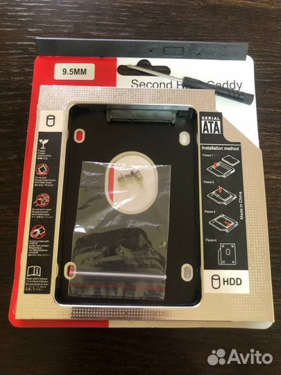 Карман переходник HDD, SSD вместо привода DVD