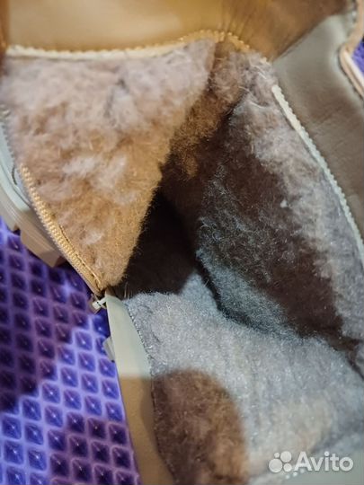 Сапоги короткие женские зимние