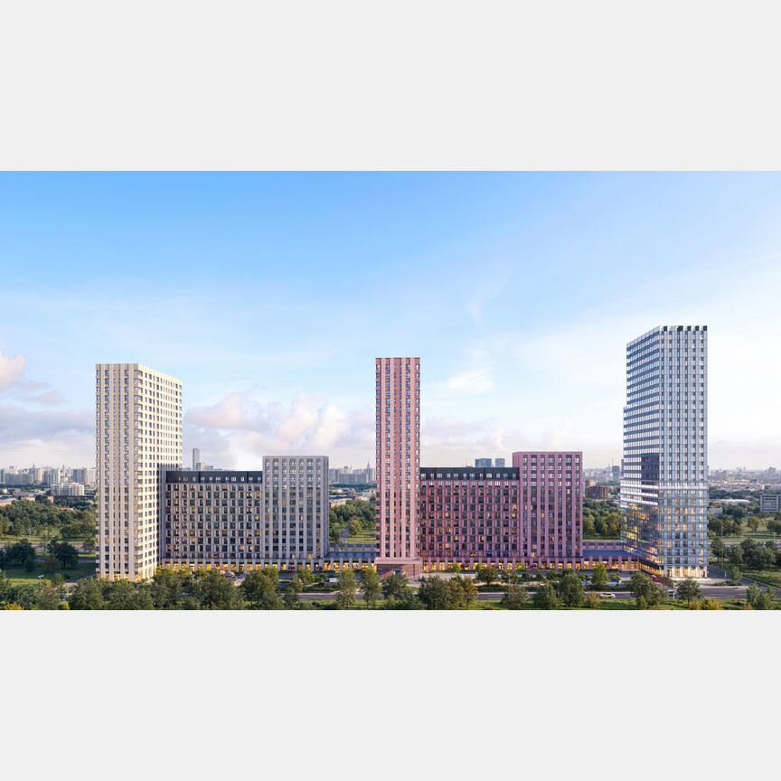 2-к. квартира, 76,8 м², 5/28 эт.