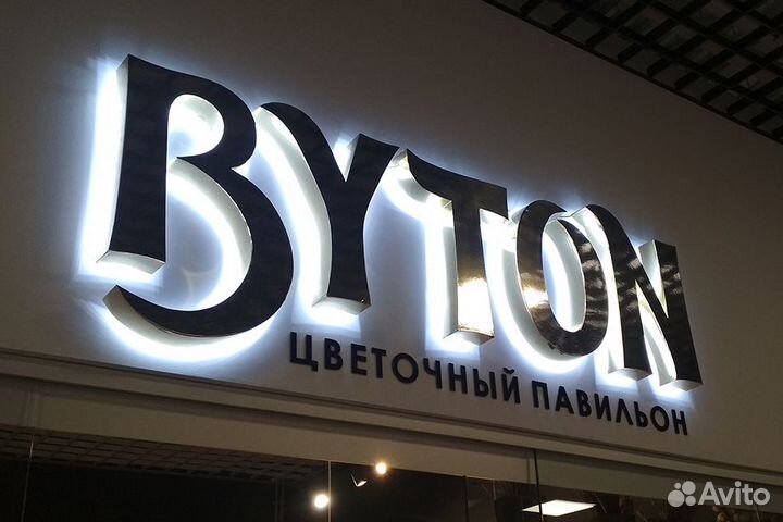 Световые вывески, буквы, панели, короб