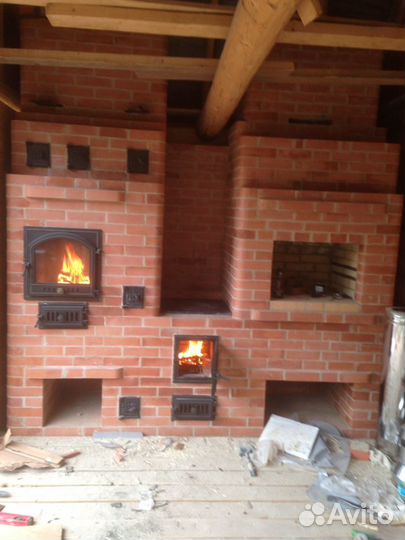 Печи, ремонт домов, кровля