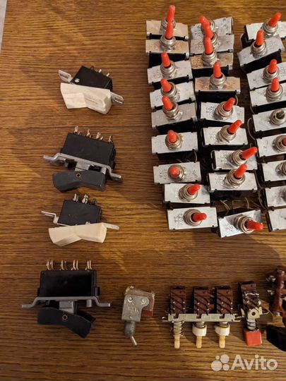 Советские тумблеры переключатели микрики