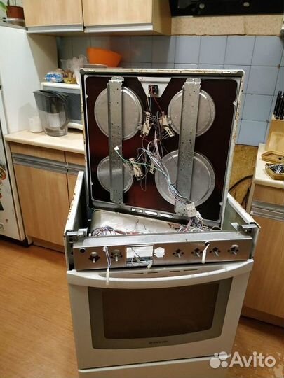 Ремонт электроплит, варочных панелей, духовок