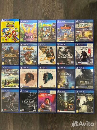Редкие Игры на Sony PS4 / PS5