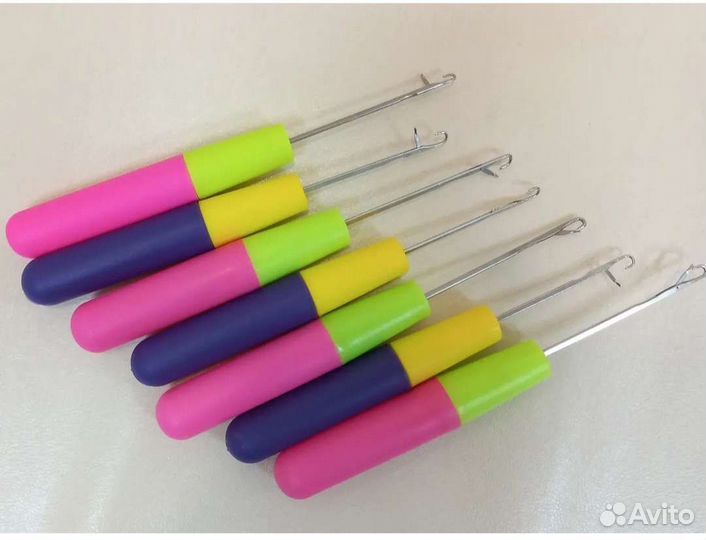 Крючки для кос, сенегалов, зизи Брейдерский крючок