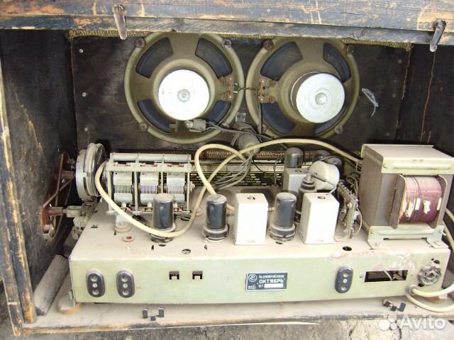 Ламповый радиоприемник октябрь