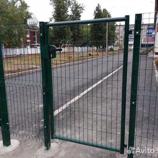 Калитка 3д для забора