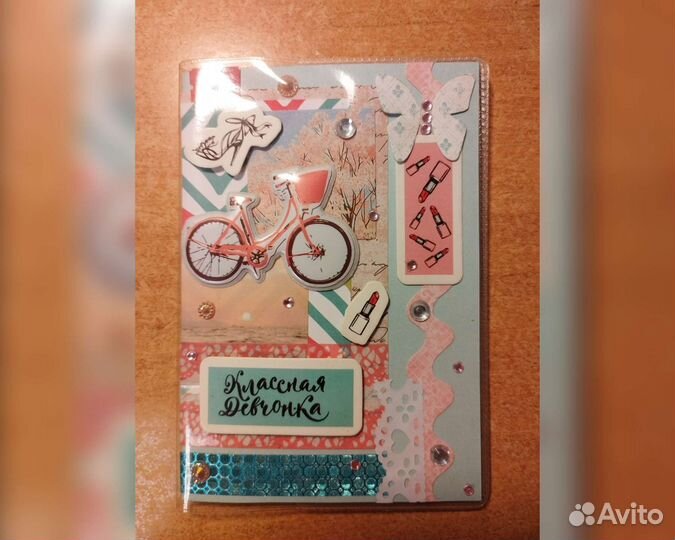 Обложка на паспорт ручная работа