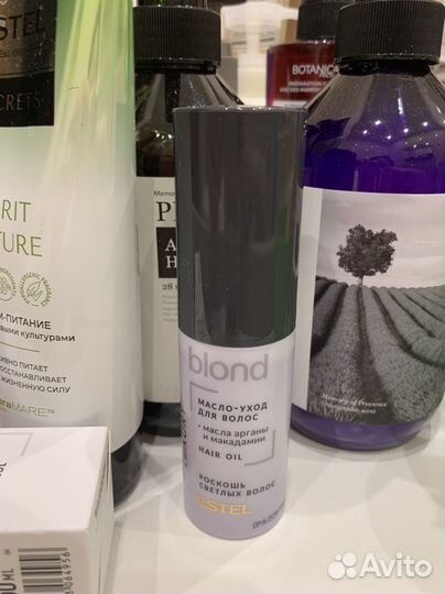 Масло для волос estel professional luxury blond