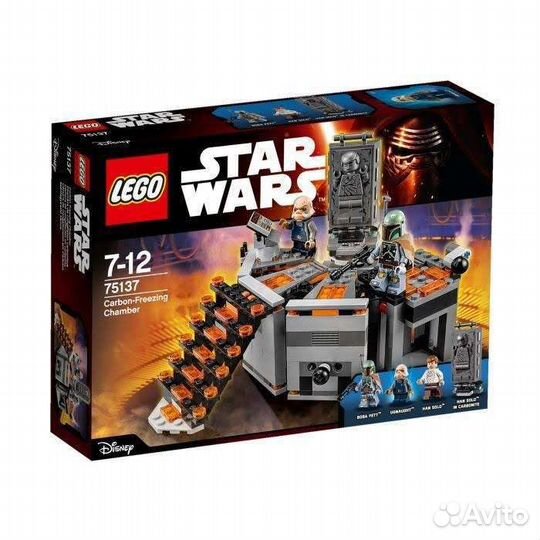 Lego Star Wars Камера заморозки 75137 новый