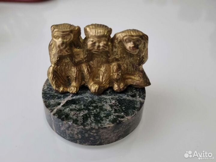 Коллекционные фигурки Не вижу, не слышу, не скажу