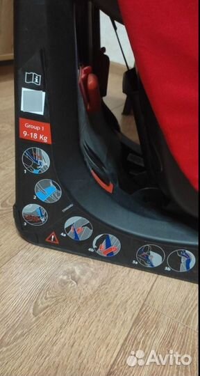 Детское автокресло chicco от 9 до 18 кг