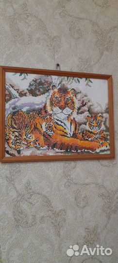 Вышитые картины крестиком готовые работы