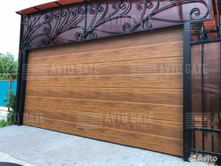 Секционные ворота гаражные