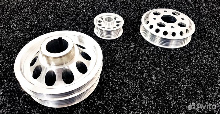 Шкивы алюминиевые облегченные - Nissan 350Z Skylin