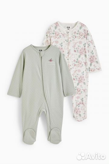 Слипы на молнии для девочки 62, 74, 80, 92