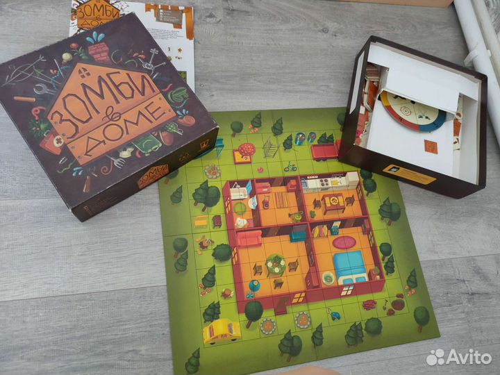 Настольная игра Зомби в доме