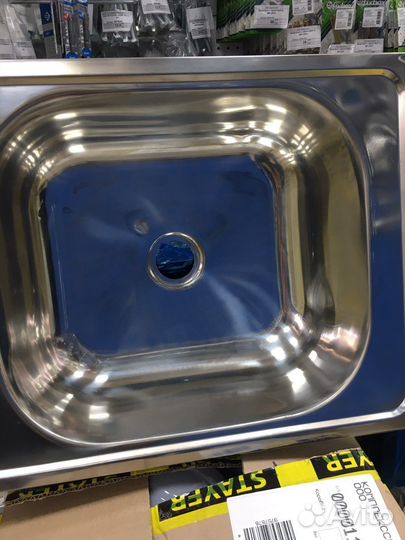 Мойка для кухни из нержавейки