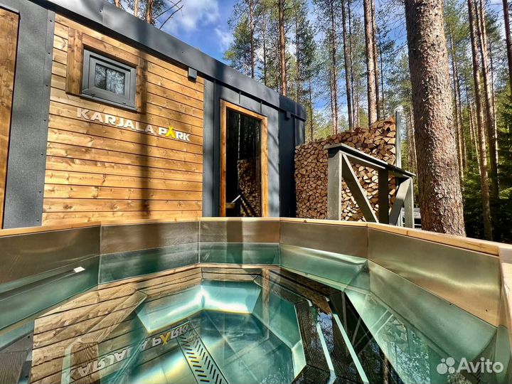 Сауна c банным чаном (4 часа)