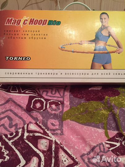 Обруч массажный torneo разборный