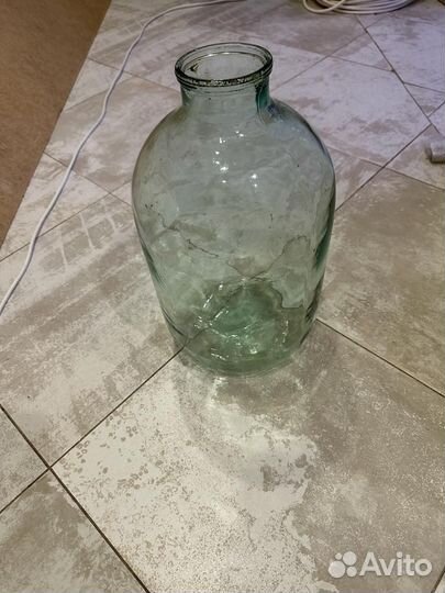 Банка 10 литров стеклянная