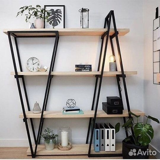 Стеллажи, полки в стиле лофт