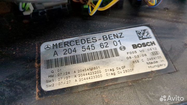 Блок управления SAM Mercedes C W204, 2008